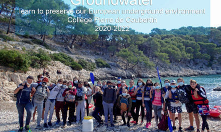 Groudwater : première action de terrain pour les élèves du projet européen
