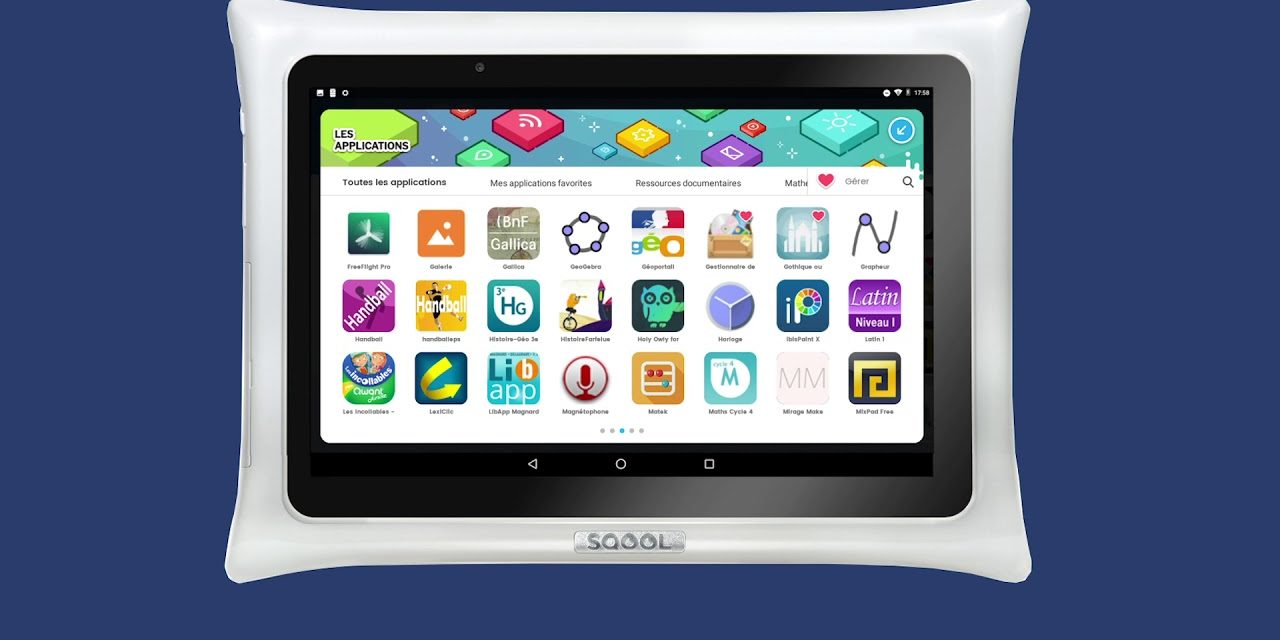 Dotation de 30 tablettes numériques SQOOL : les enseignants volontaires se forment à l’outil
