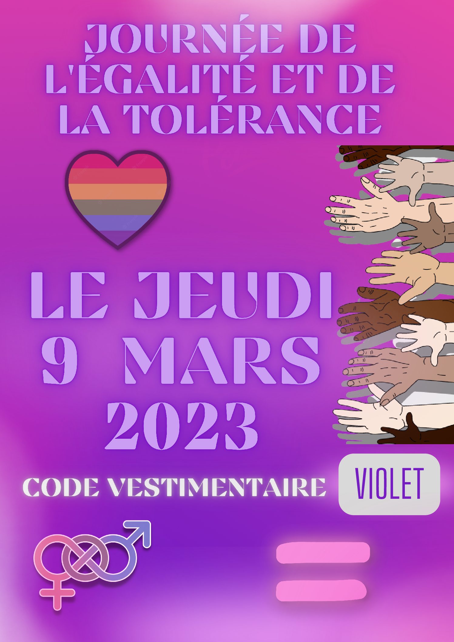 Journée de la tolérance et de l’égalité